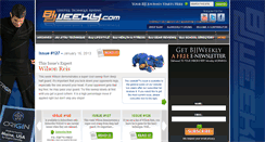 Desktop Screenshot of bjjweekly.com